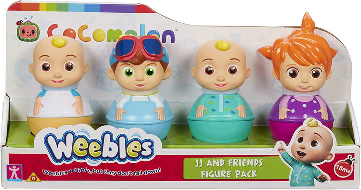 Cocomelon Weebles JJ And Friends Figure Pack