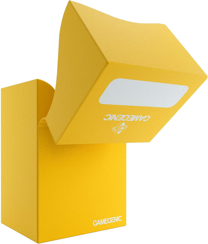 Gamegenic 80-Card Deck Holder, Yellow (GGS25028ML)