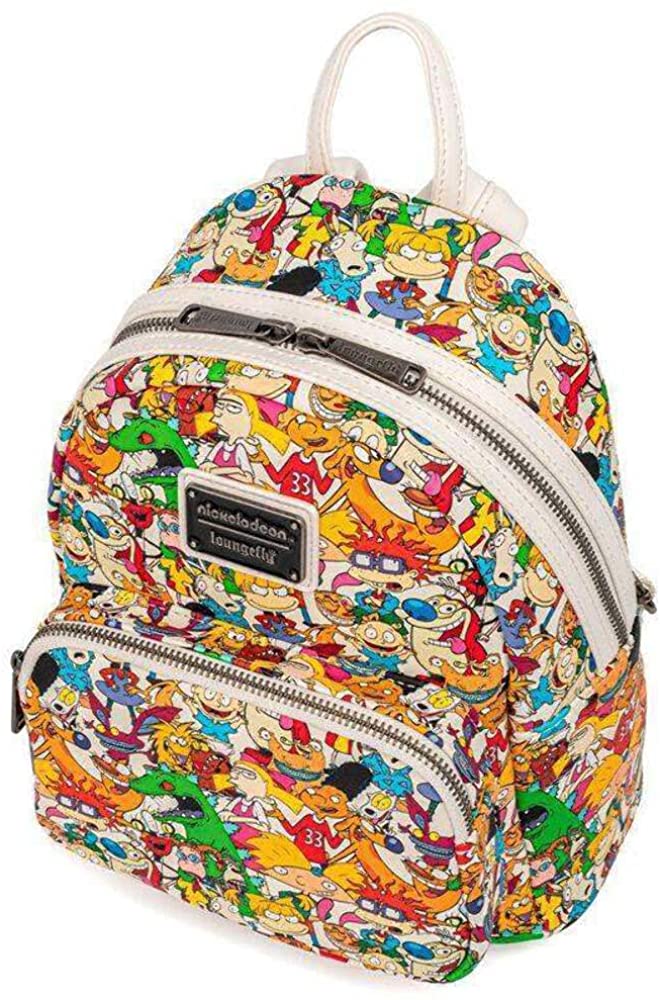 Loungefly Nick Rewind Gang Mini Backpack, Multi, One Size, Nick Rewind Gang Mini