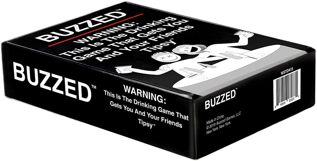 Buzzed - The Hilarious Party Game That Will Get You & Your Friends Hydrated!