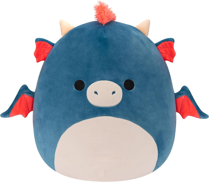 Squishmallows 50cm Carin the Blue and Orange Dragon