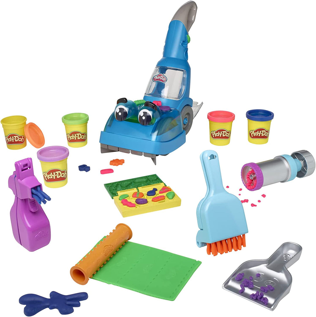 Play-Doh Zoom Zoom Vacuum and Clean-up Toy with 5 Colours