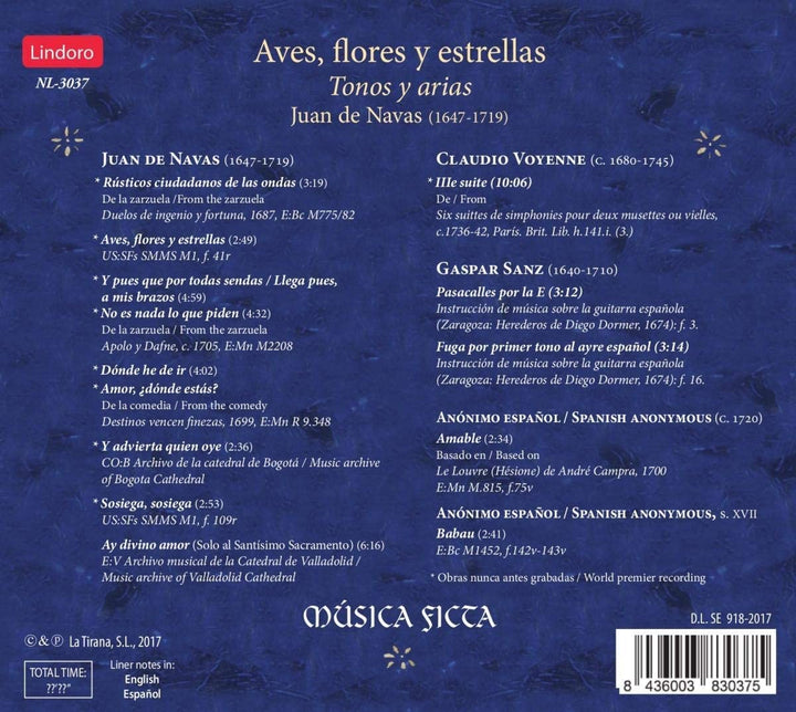 Voyenne: Aves, flores y estrellas [Audio CD]