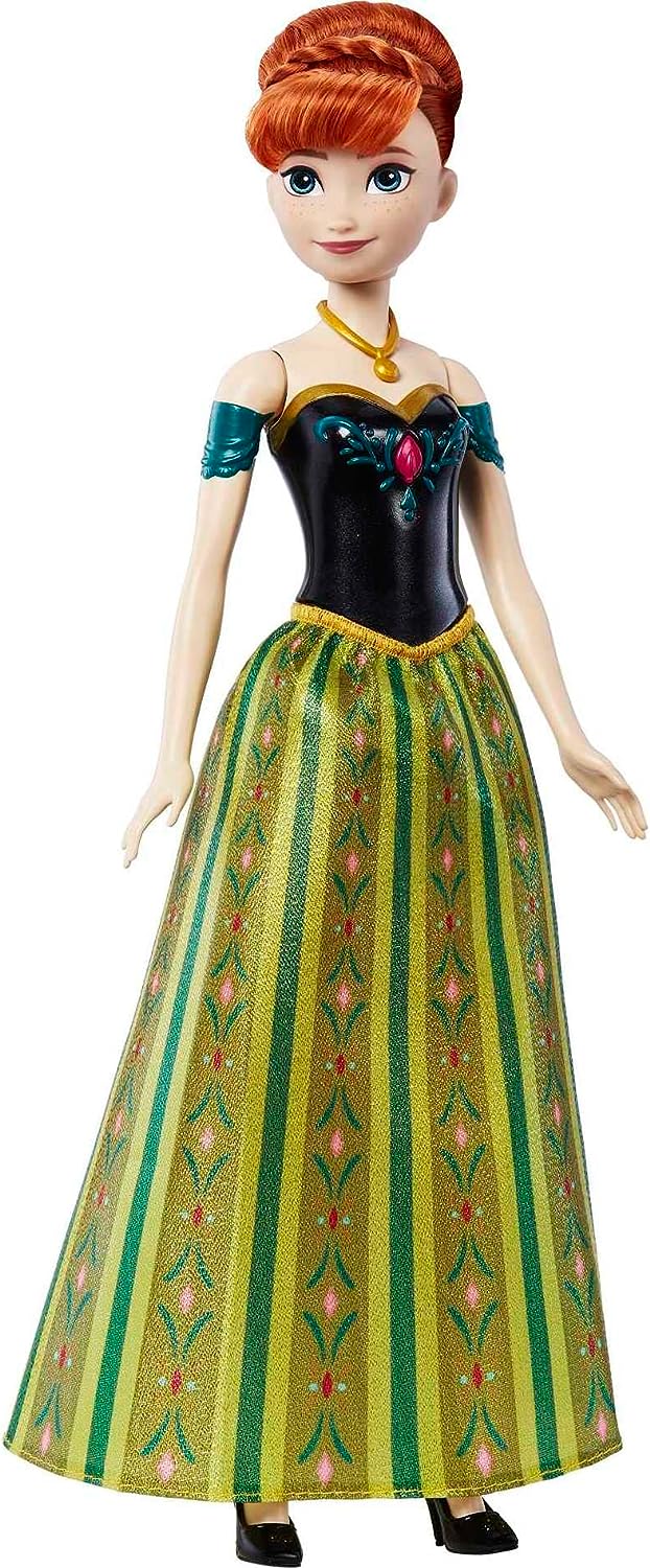 Disney Frozen Toys, Singing Anna Doll in Signature Clothing, Sings “For the First Time in Forever