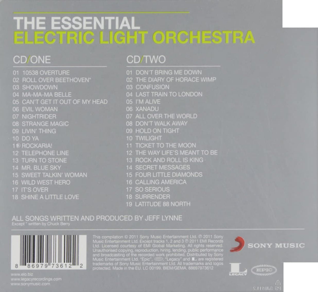 The Essential Electric Light Orchestra - E.L.O.  [Audio CD]