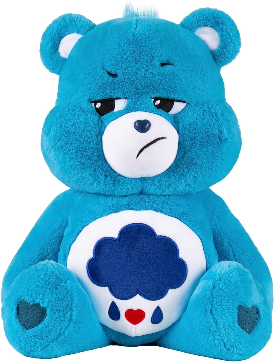 Care Bears 60cm Jumbo Plush - Grumpy Collectible Cute Soft Toy, Cuddly Toy for Boys and Girls