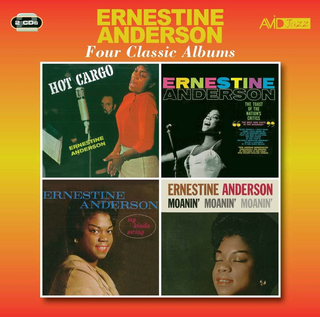 Ernestine Anderson - Four Classic Albums (Hot Cargo / The Toast Of The Nation's Critics / My Kinda Swing / Moanin' Moanin' Moanin') [Audio CD]