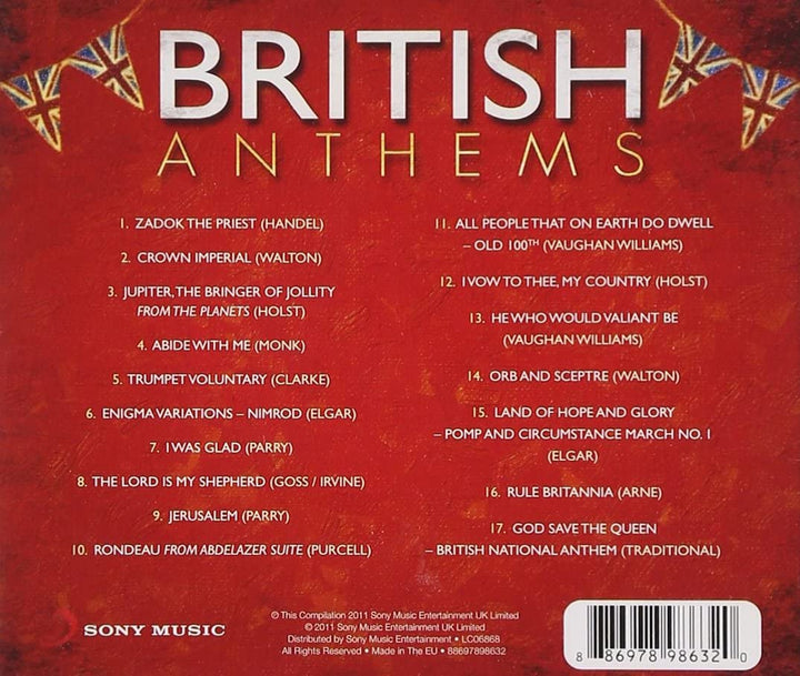 British Anthems [Audio CD]