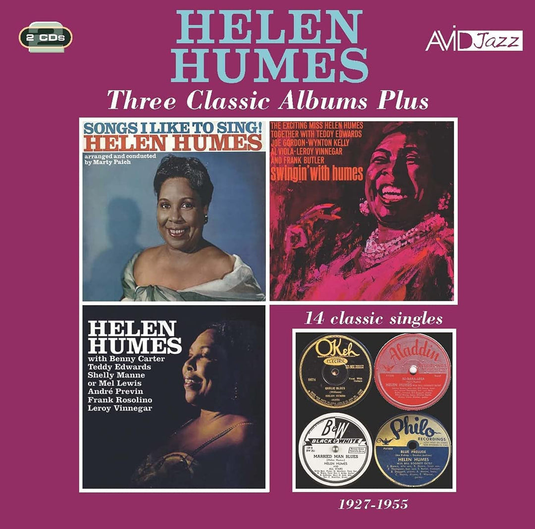 Helen Humes - Three Classic Albums Plus (Songs I Like To Sing! / Swingin’ With Humes / Helen Humes) [Audio CD]