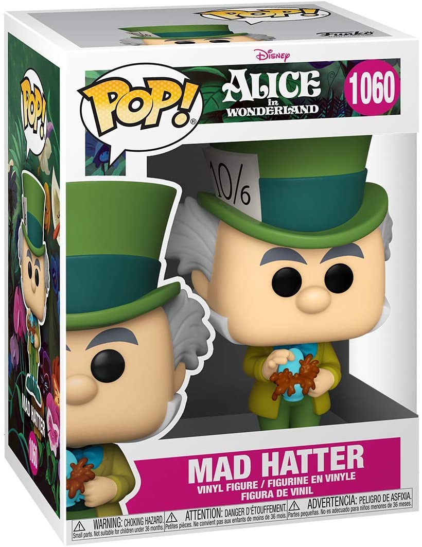 Disney Alice in Wonderland Mad Hatter Funko 55736 Pop! Vinyl #1060