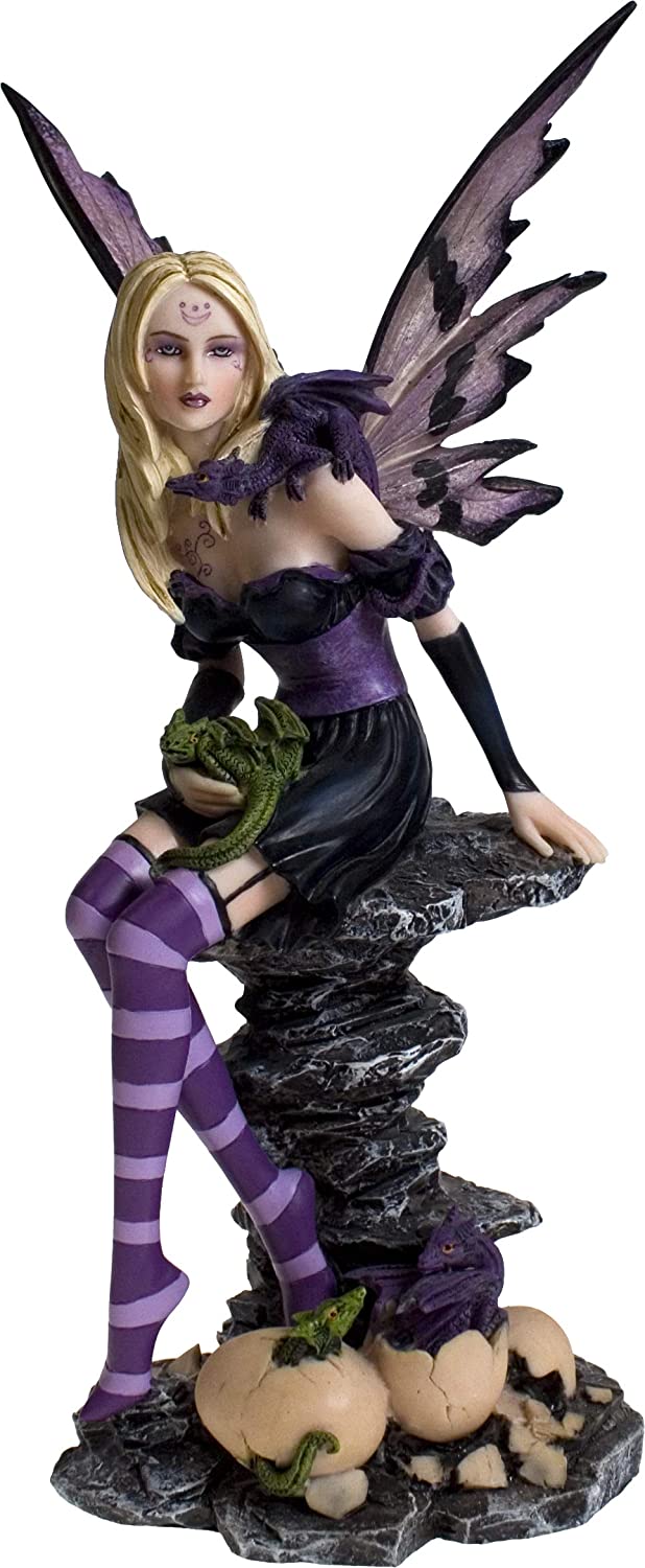 Nemesis Now Amethyst and Hatchlings Fairy Figurine 25.5cm