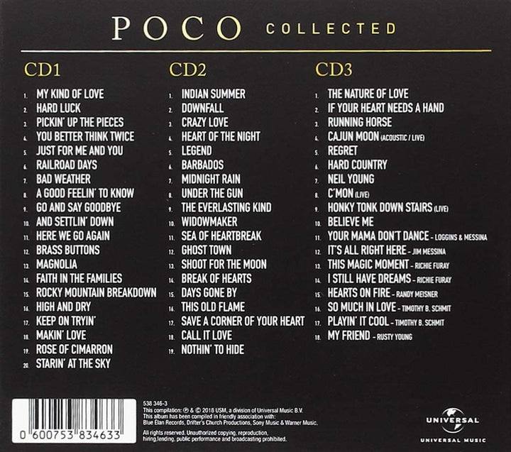 Poco - Poco Collected [Audio CD]