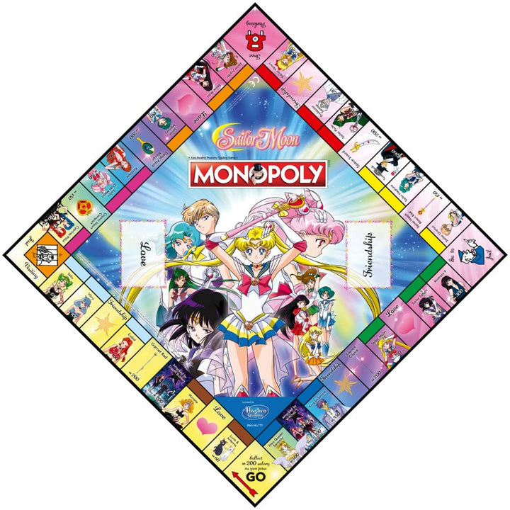 Winning Moves Jeu de société Monopoly Sailor Moon