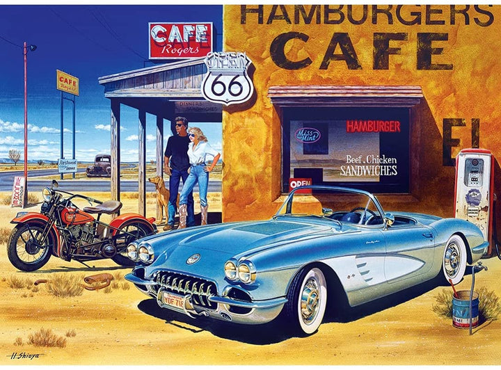 MasterPieces Route 66 Cafe Cruisin' Jigsaw Puzzle (1000-Piece)