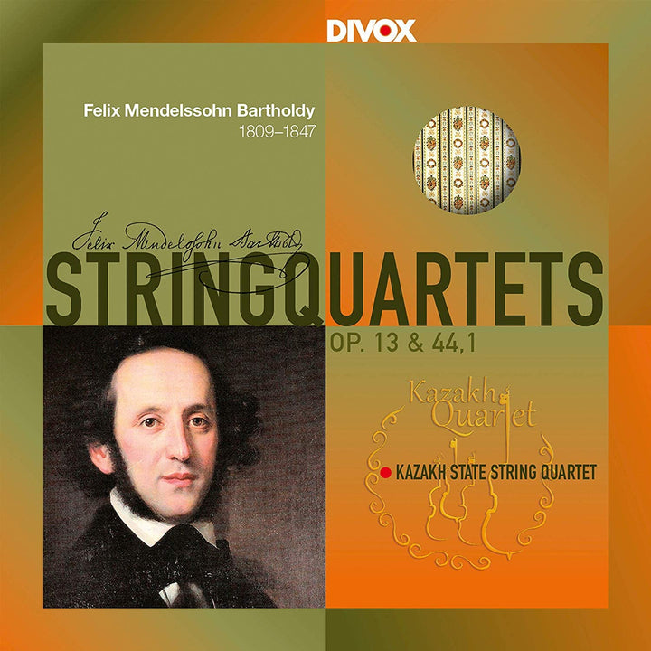 Mendelssohn: String Quartets [Kazakh State String Quartet] [Divox X-21202] [Audio CD]