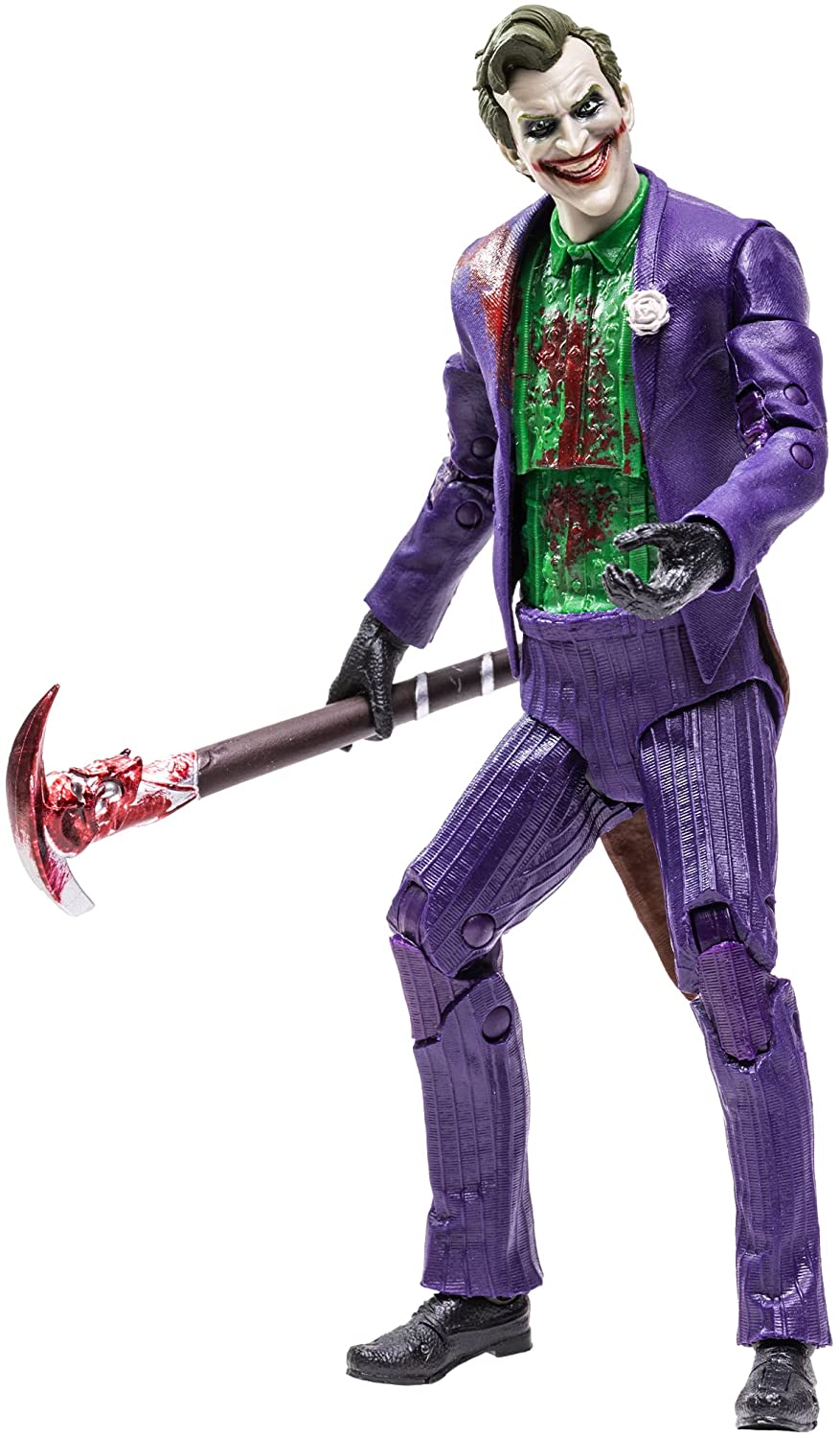 McFarlane TM11058 Mortal Kombat 7 Inch Collectible Figures Wave 8-Joker (Bloody)