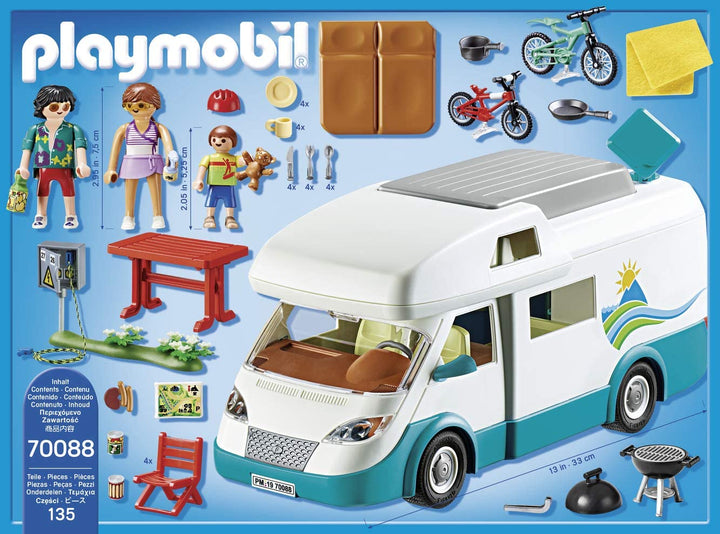 Playmobil 70088 Family Fun Camper Van with Furniture
