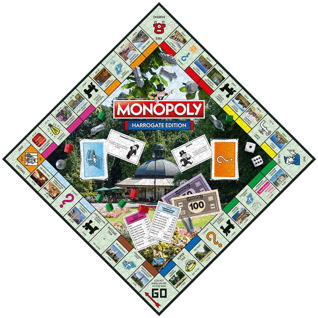 Jeu de puzzle de 1000 pièces Harrogate Monopoly