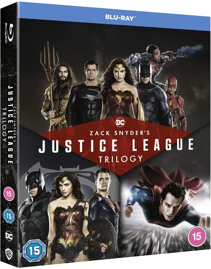 ZACK SNYDER'S JUSTICE LEAGUE TRILOGY [2021] [Region Free] [Blu-ray]