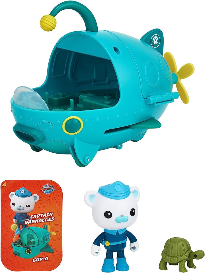 Octonauts 61108 Above & Beyond | Deluxe Toy Vehicle & Figure | Captain Barnacles