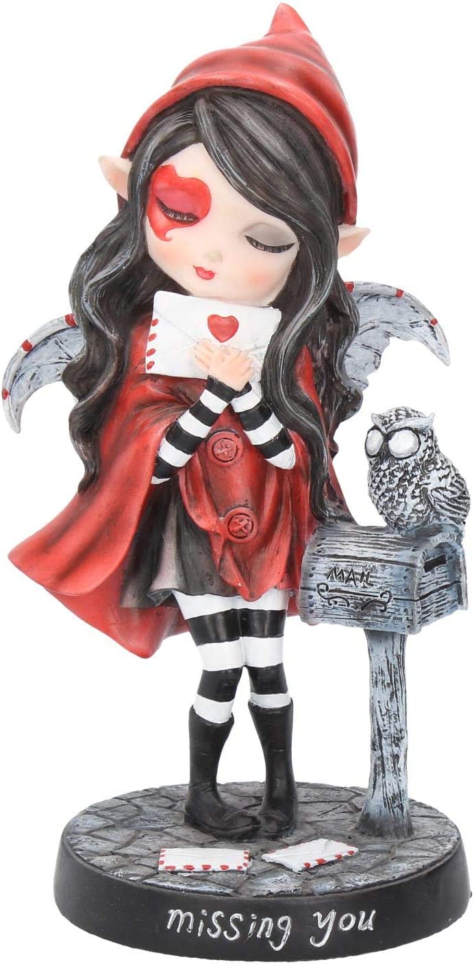 Nemesis Now Missing You Figurine 24cm Red