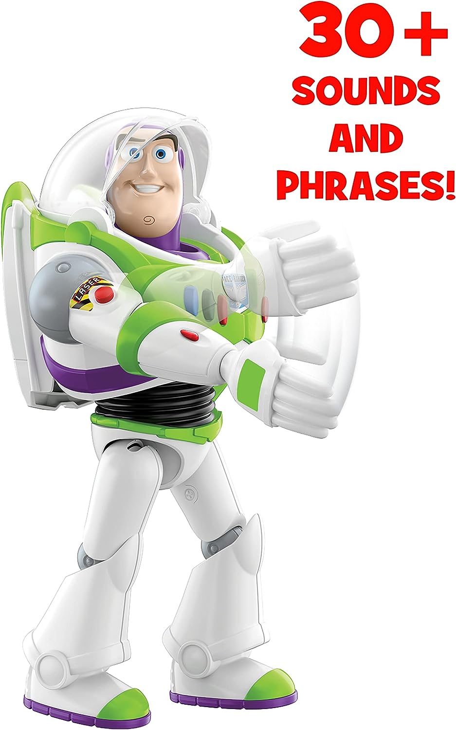 Disney Pixar Toy Story Action Chop Buzz Lightyear Authentic Figure 12 in Scale