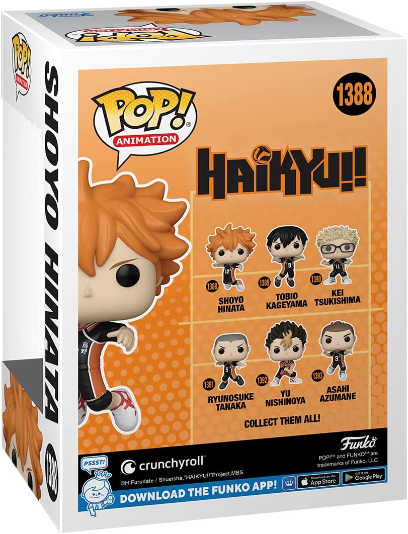 POP Animation: Haikyu! - Hinata Funko 70563 Pop! Vinyl #1388