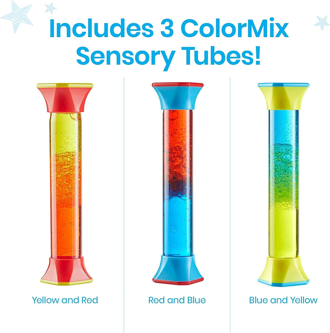 Learning Resources 93386 COLORMIX Sensory Tubes, Multicoloured