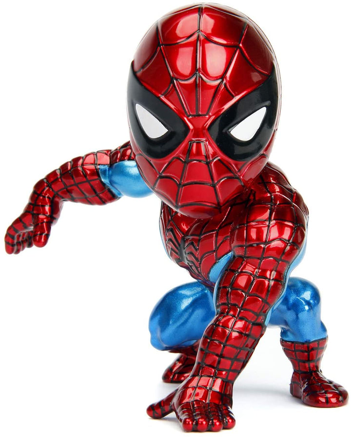 Jada Toys Marvel 4 Inch Classic Spiderman Figure