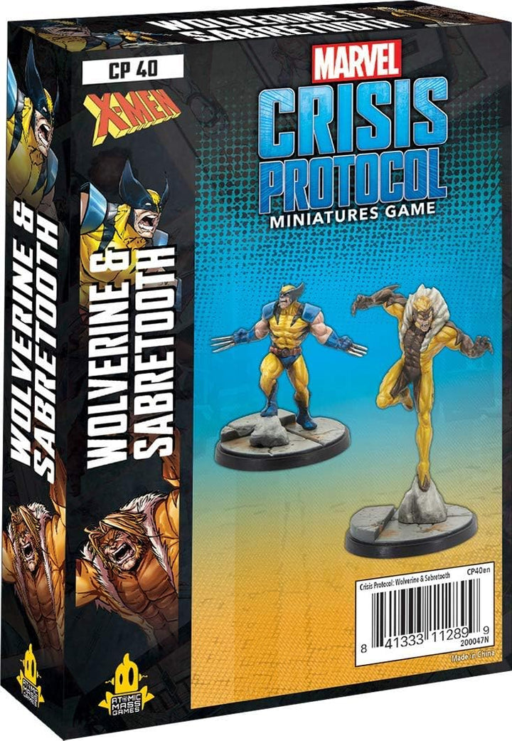 Marvel Crisis Protocol: Wolverine and Sabretooth