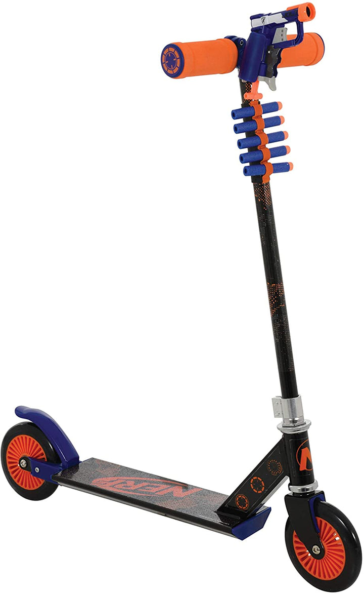 Nerf M004253 Blaster Inline Scooter con Dardos