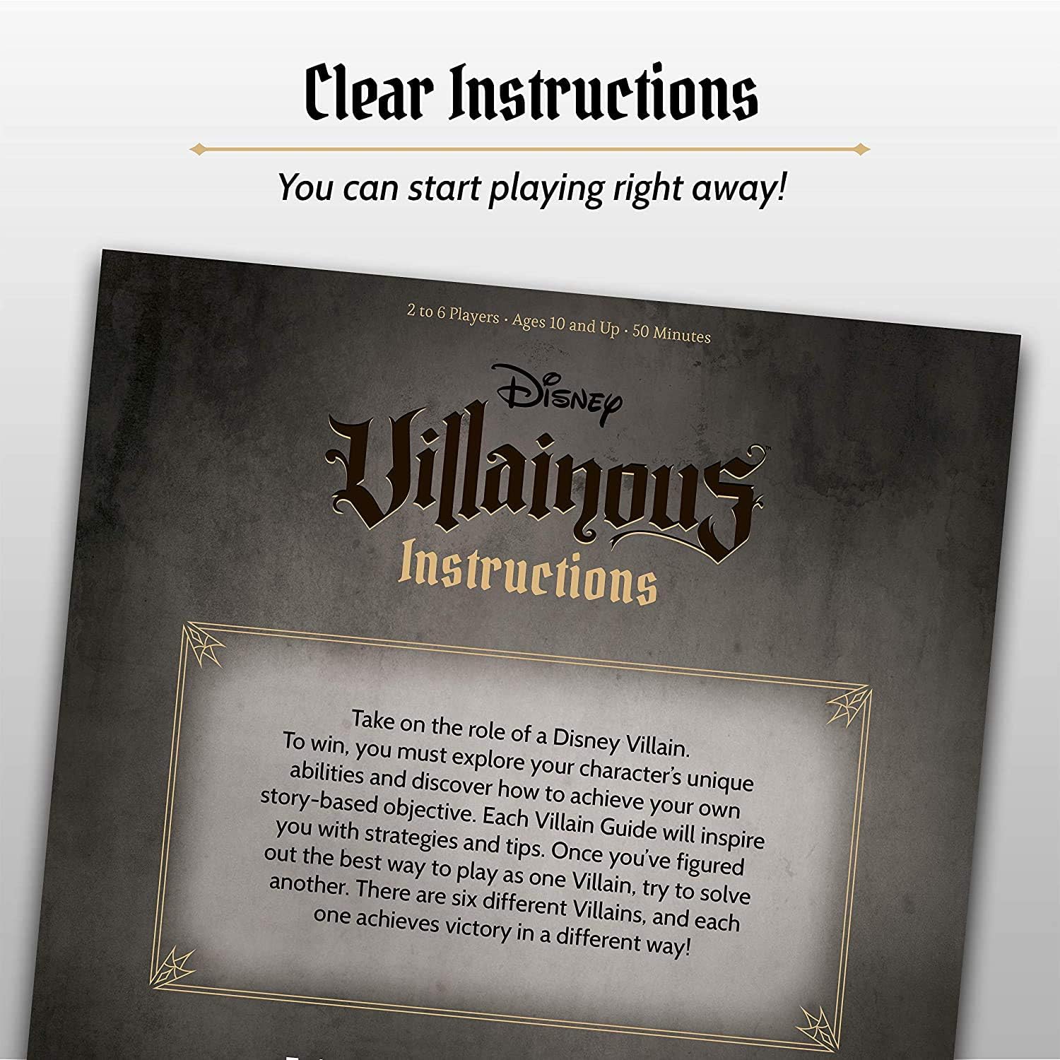 Ravensburger Disney Villainous: Worst Takes It All Strategy Board Game 4
