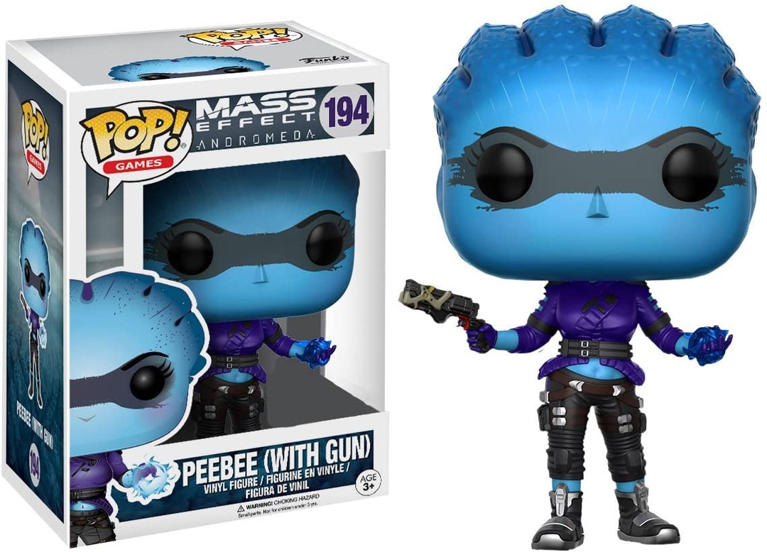 Mass Effect: Andromeda Peebee (met pistool) Exclusief Funko 13717 Pop! Vinyl #194