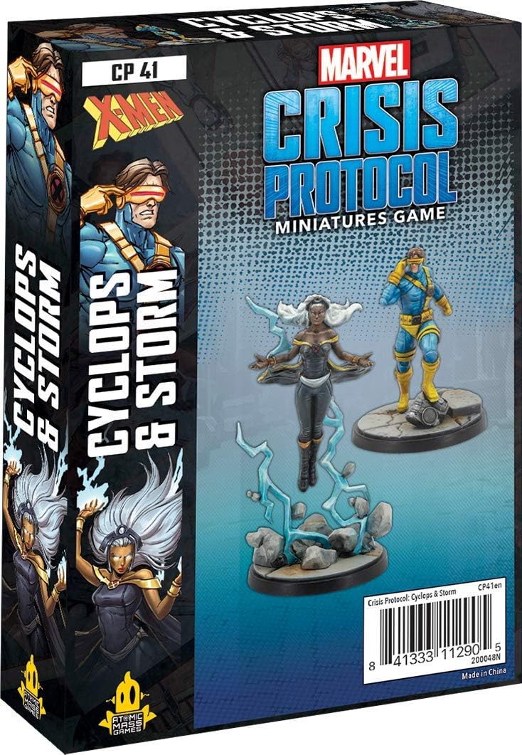Atomic Mass Games - Marvel Crisis Protocol: Character Pack: Storm and Cyclops - Miniature Game