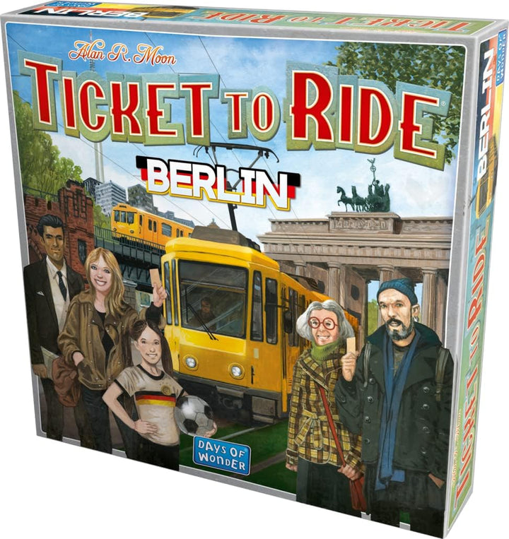 Days of Wonder | Ticket To Ride Berlin | Board Game | Ages 8+ | 2-4 Players