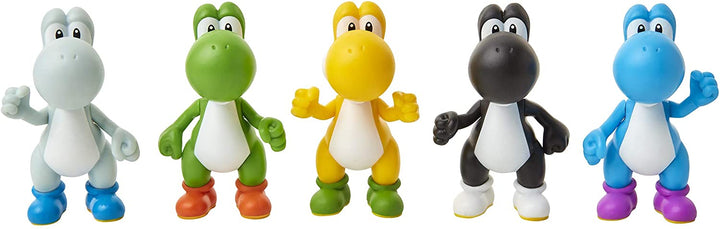 Super Mario Yoshi Multi Pack Exclusive 2.5-Inch Mini Figure 5-Pack