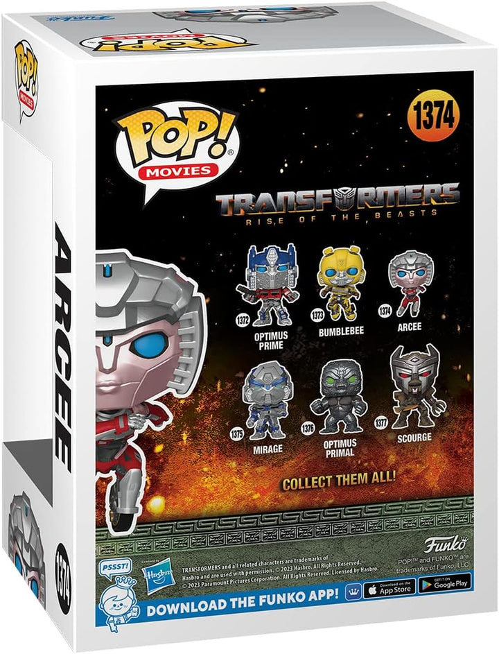 Funko POP! Movies: Transformers: Rise Of The Beasts - Arcee - Collectable Pop! Vinyl