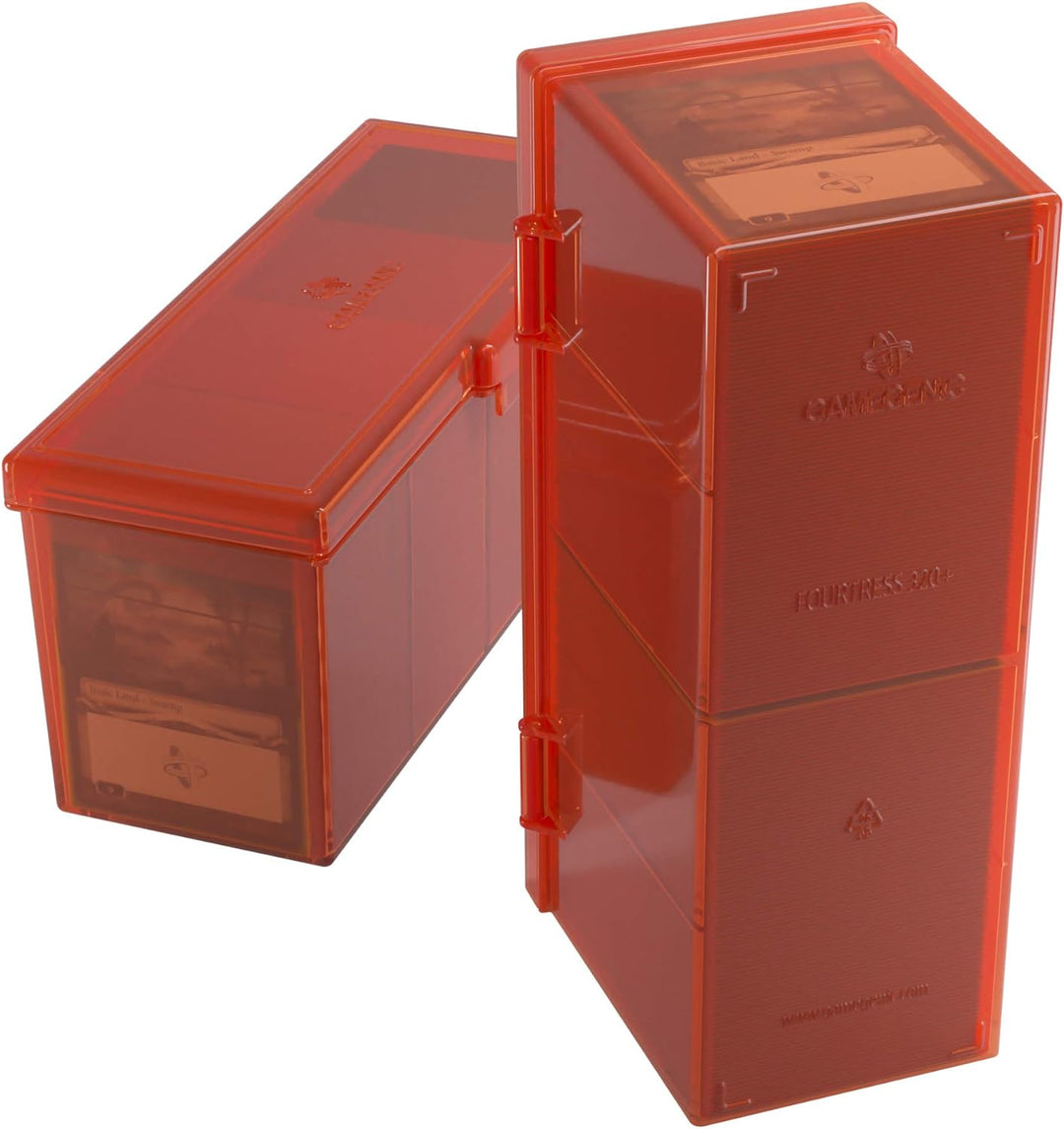 Gamegenic Fourtress 320-Card Deck Holder, Red