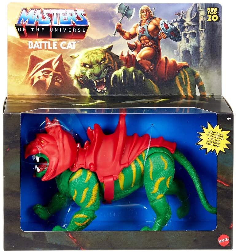 Masters of the Universe Origins Battle Cat-actiefiguur