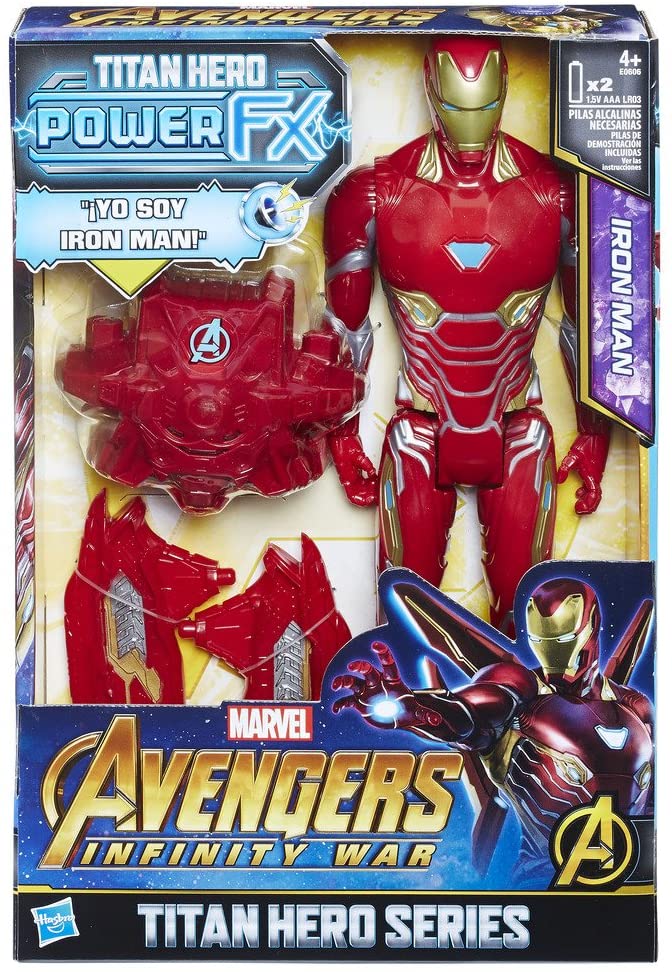 Marvel - Avengers Titan and Power Fx Iron Man Backpack (Hasbro E0606105)