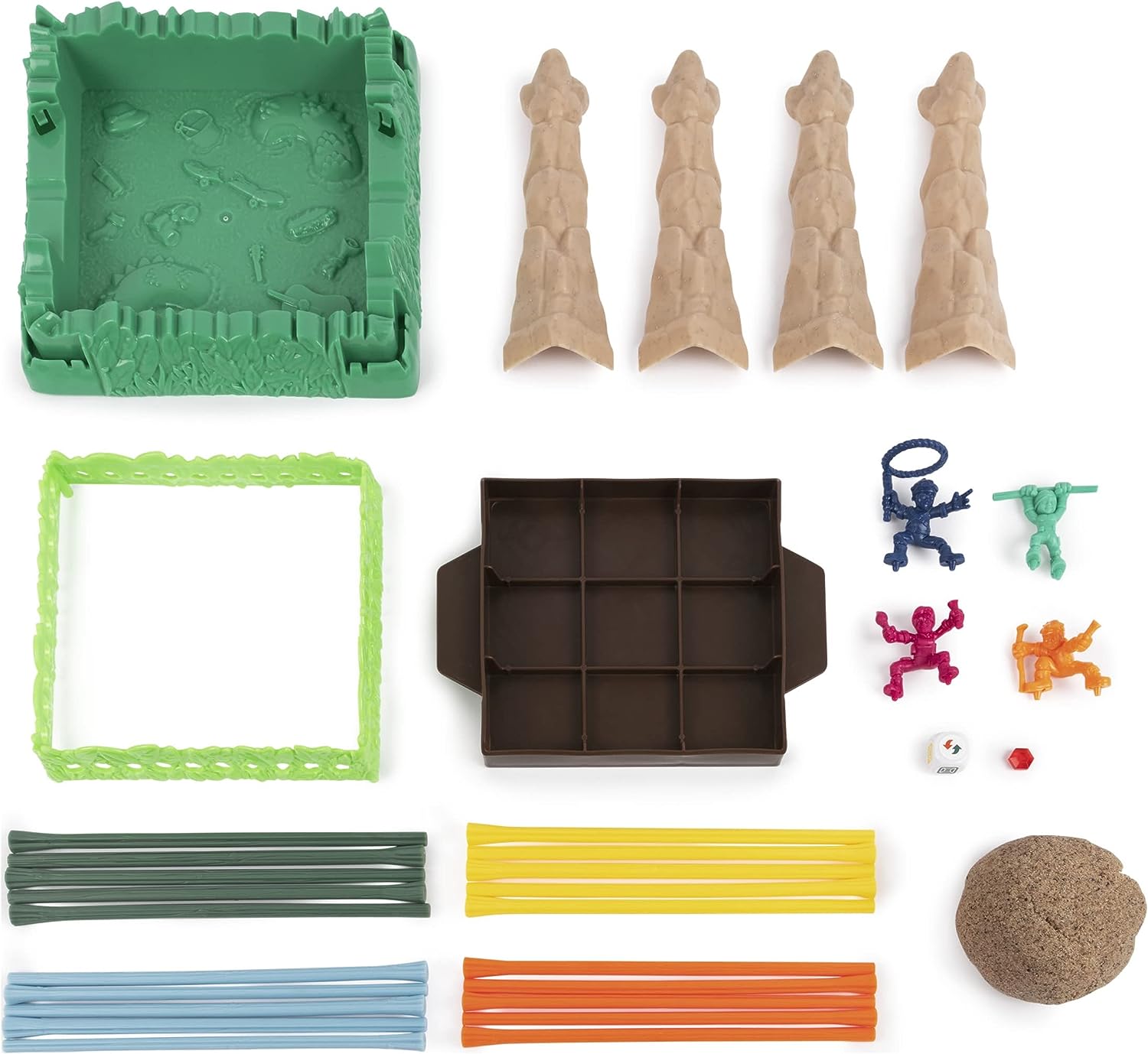 Spin Master Games Sink N’ Sand Quicksand Kids Board Game with Kinetic Sand 8