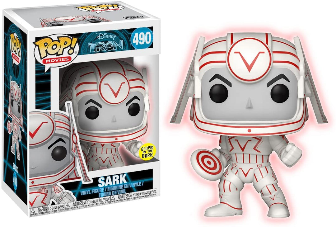 Disney Tron Sark GiTD Glow in the Dark Funko 20195 Pop! Vinyl #490