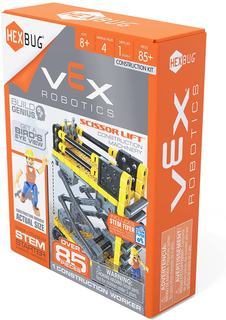 HEXBUG VEX Robotics Scissor Lift, Buildable Construction Toy, Gift For Boys and