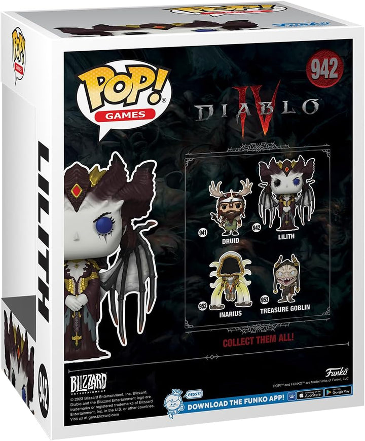 Funko POP! Super: Diablo 4- Lilith - Collectable Vinyl Figure