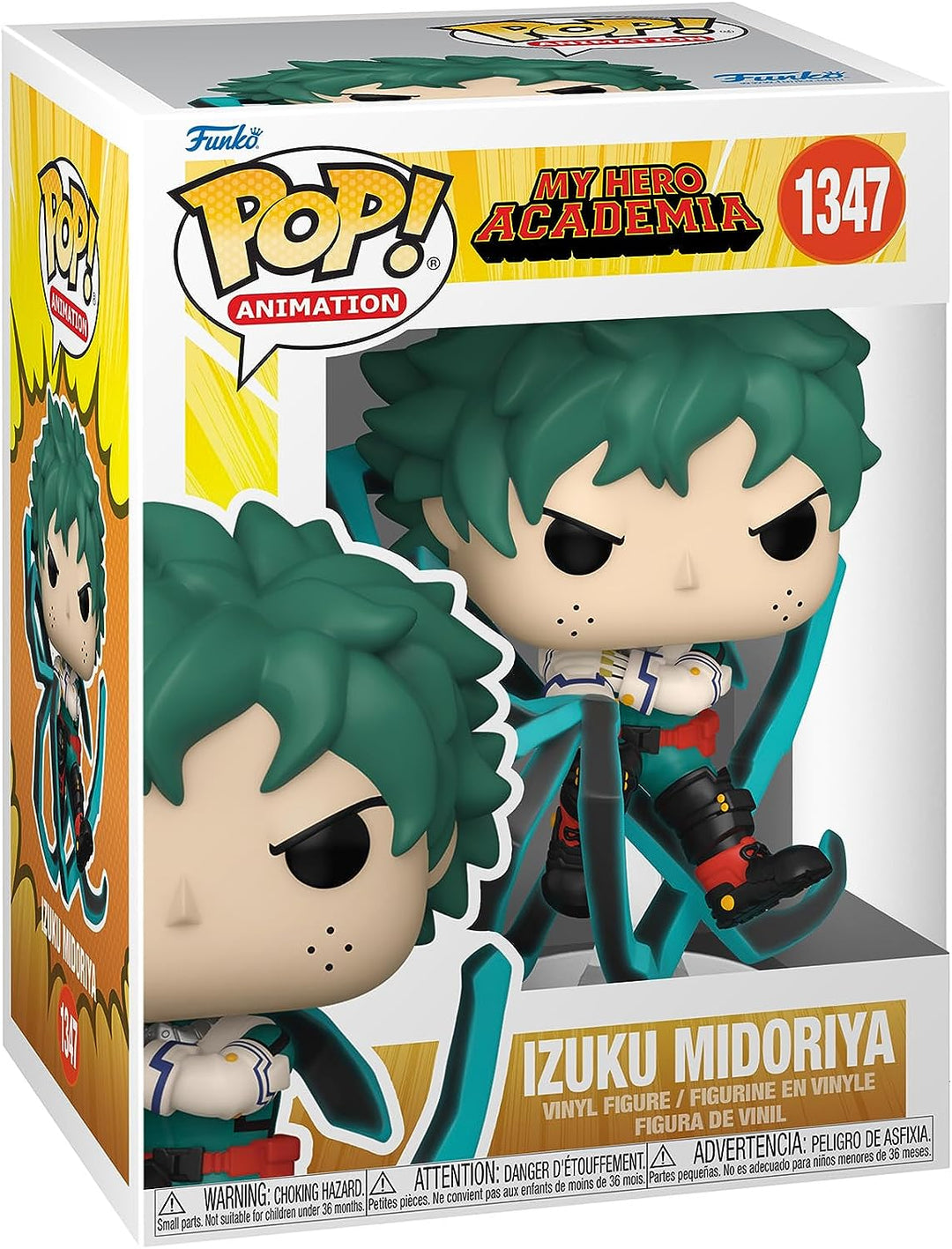 Animation: MHA - My Hero Acadamia Izuku Midoriya - Deku - (Black Whip) Funko 67327 Pop! Vinyl #1347