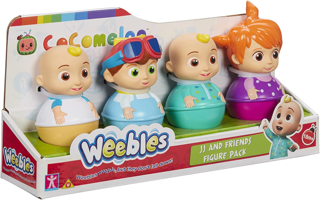 Cocomelon Weebles JJ And Friends Figure Pack