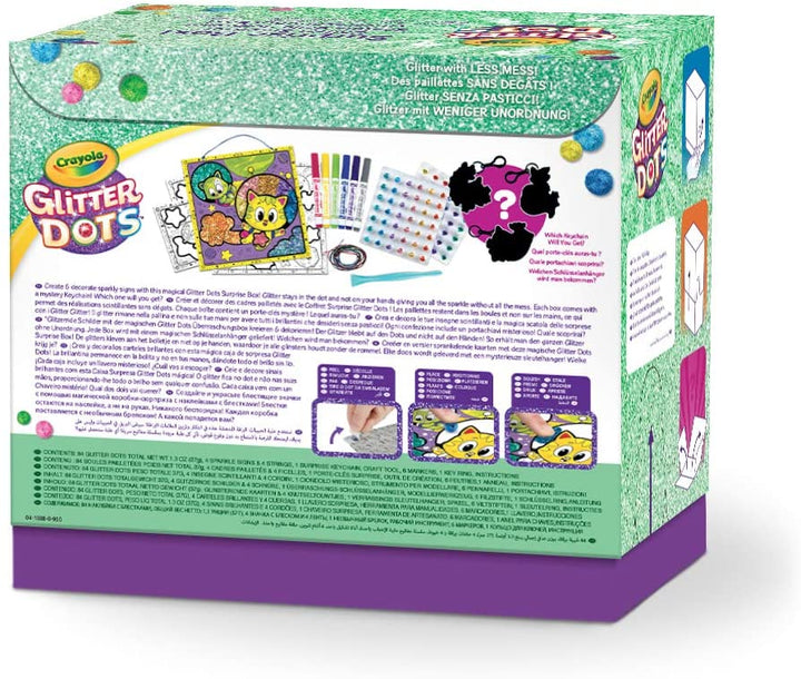 Crayola Glitter Dots - Box of Surprises, to Create and Decorate with Moldable Gl
