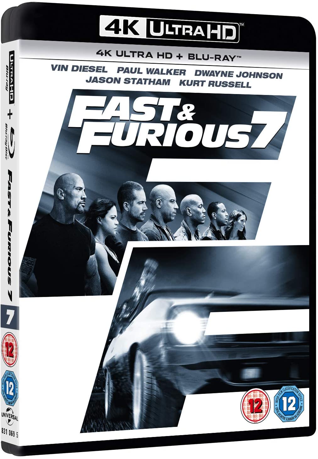 Furious 7 - Action/Thriller [Blu-Ray]