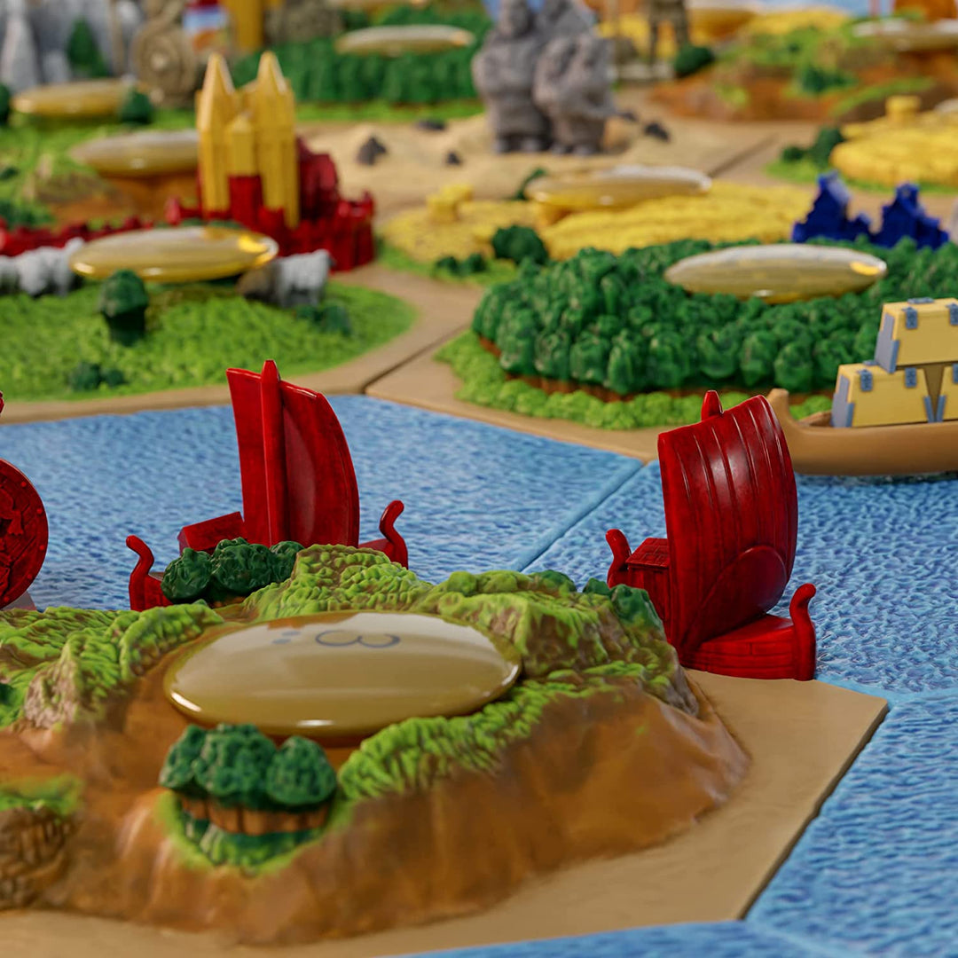 Catan Studios Catan 3D Expansion: Seafarers & Cities & Knights (CN3172)