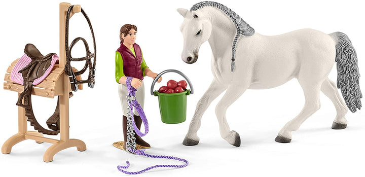 Schleich 42389 Riding School with Riders and Horses